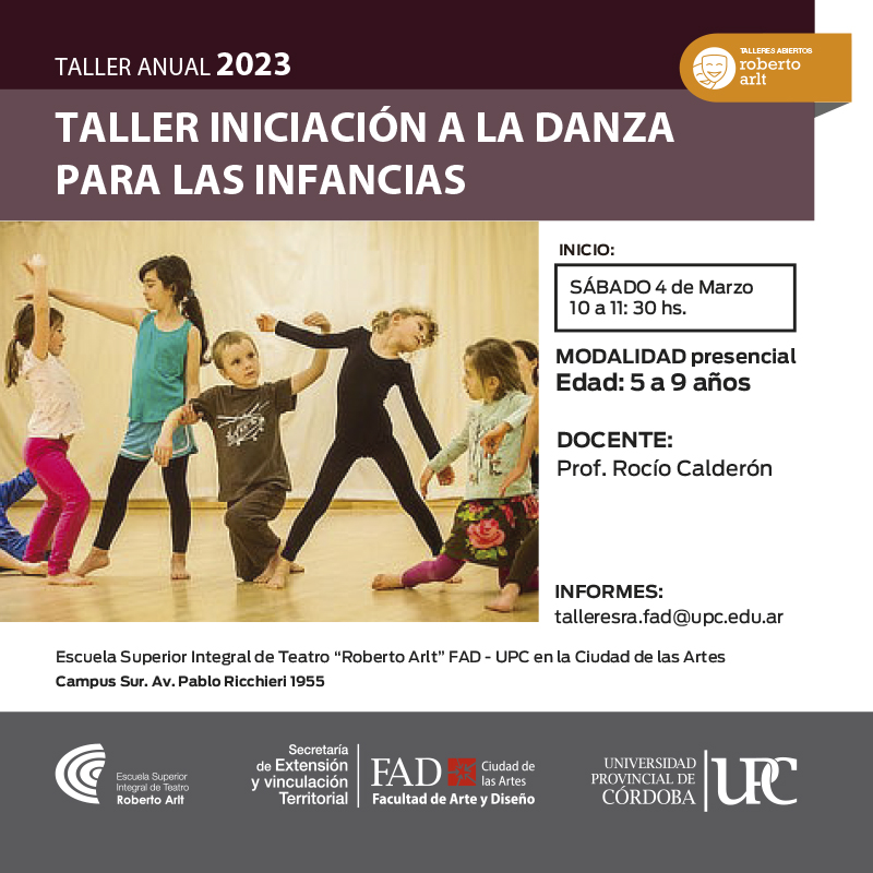 Taller De Iniciación A La Danza Para Las Infancias – Prensa Upc